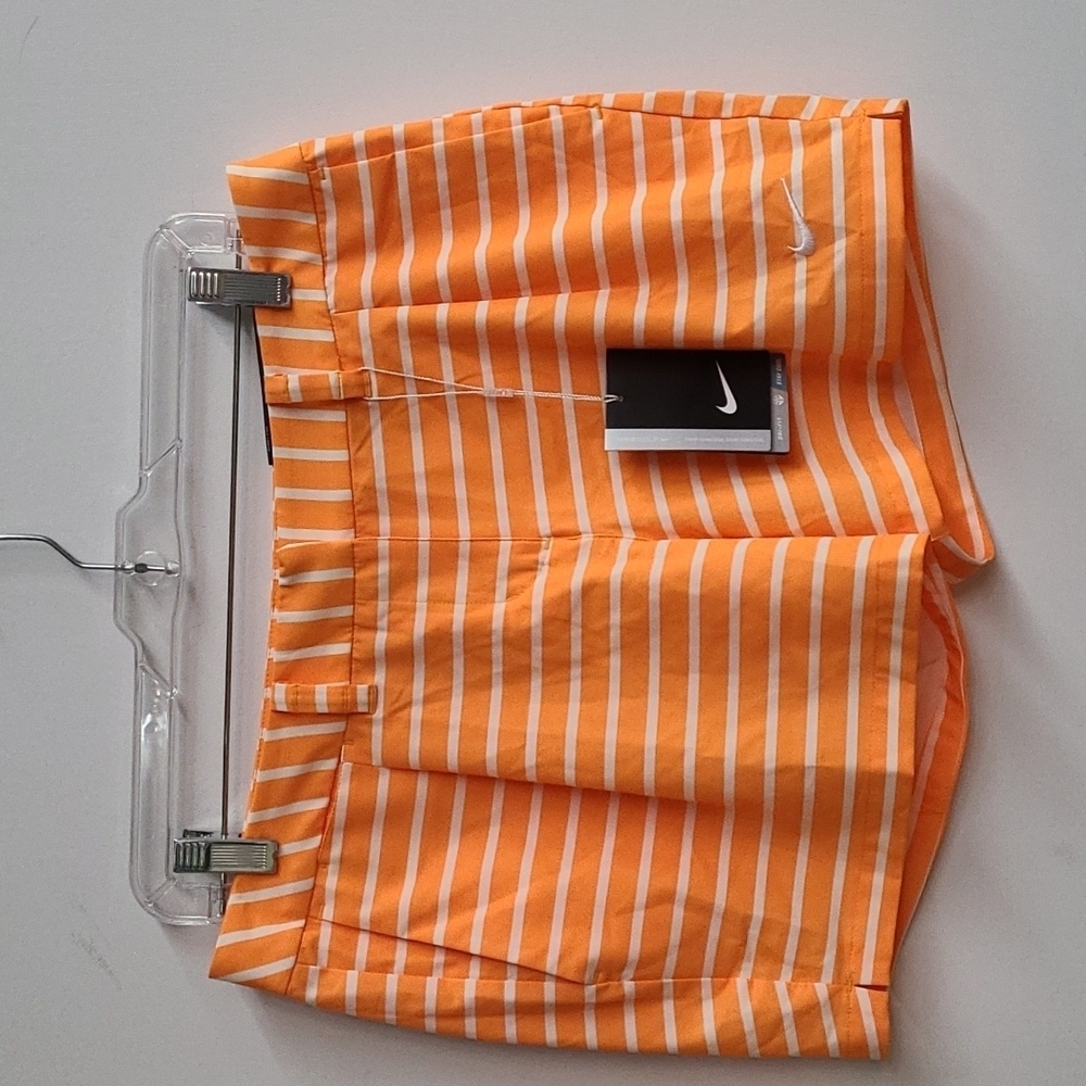 NWT Nike Golf Striped Dri-Fit Shorts